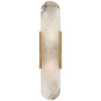 Alabaster Linear Wall Sconce For Hallways
