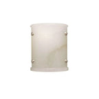 Alabaster Semicircular Wall Sconce