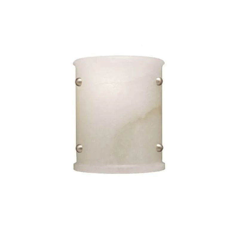 Alabaster Semicircular Wall Sconce