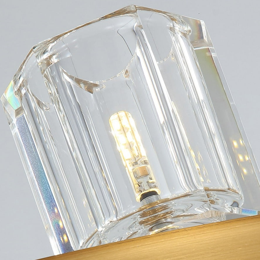 Arcachon 14-Light K9 Crystal Glass Modern Wall Lamp