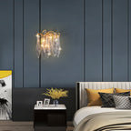Branch Crystal Wall Sconce H26.3