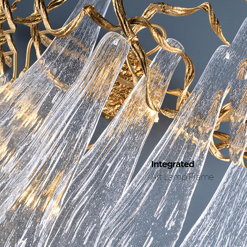 Branch Crystal Wall Sconce H26.3