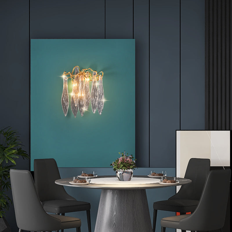 Branch Crystal Wall Sconce H26.3