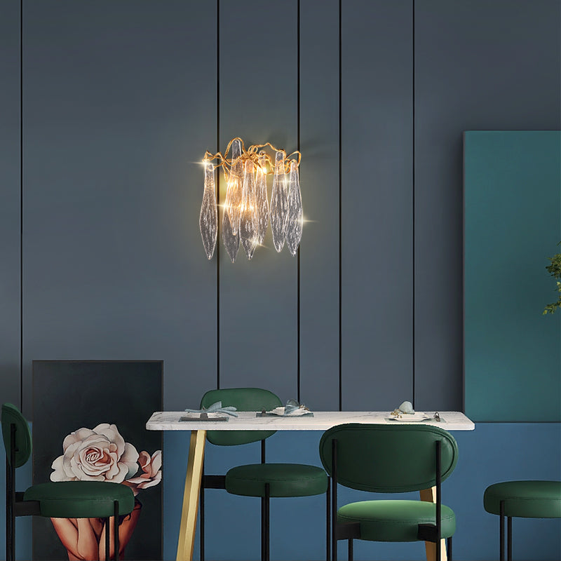 Branch Crystal Wall Sconce H26.3