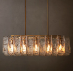 Lattice Linear Glass Chandelier 49