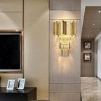 Modern Luxury Gold Plated Wall Sconce