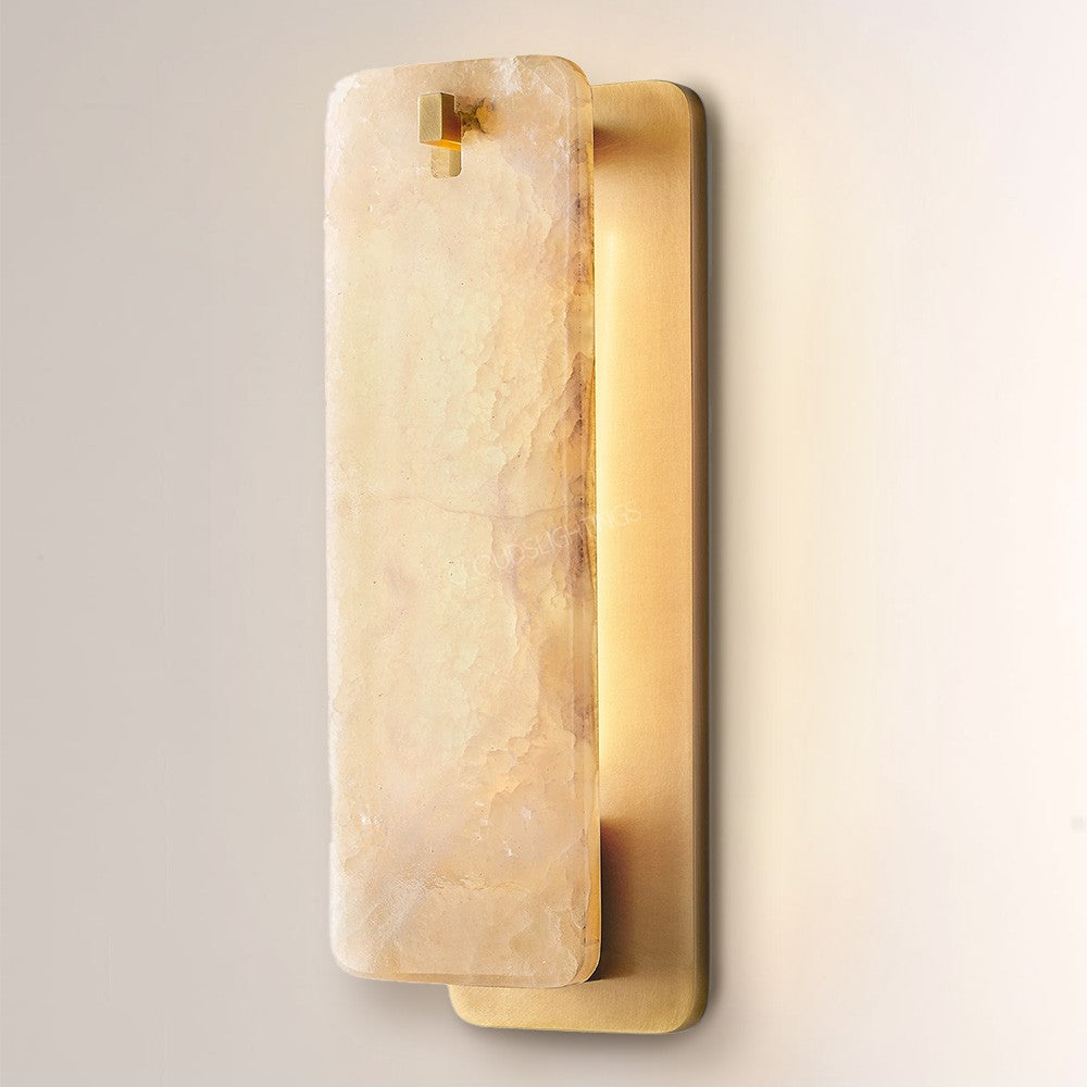 Clementine Alabaster Wall Sconce