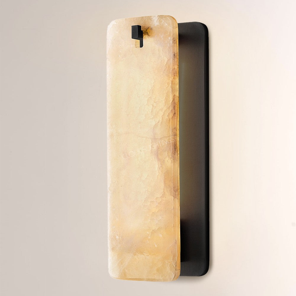 Clementine Alabaster Wall Sconce
