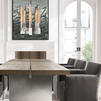 Cannele Linear Chandelier 67 For Kitchen Island