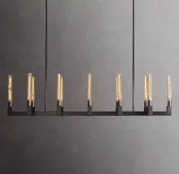 Cannele Linear Chandelier 67 For Kitchen Island