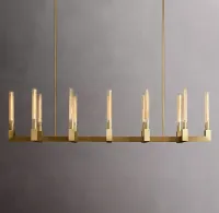 Cannele Linear Chandelier 67 For Kitchen Island