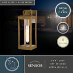 Devaux Square Outdoor Wall Sconce