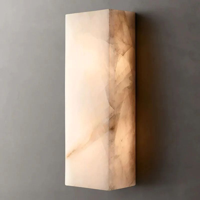 Cassidy Calcite Wall Sconce For Bedroom