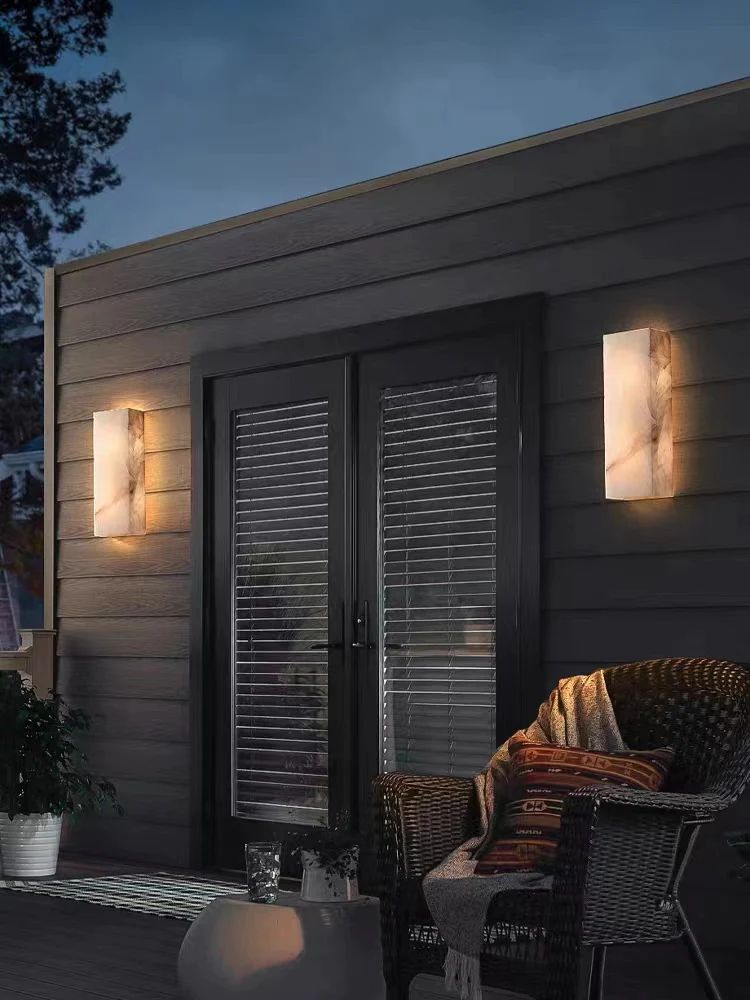 Cassidy Calcite Wall Sconce For Bedroom