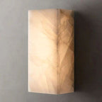 Cassidy Calcite Wall Sconce For Bedroom-konalight