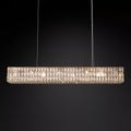 Crystal Glass Spiridon Linear Chandelier 49 61 For Dinning Room-konalight