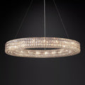 Crystal Glass Spiridon Round Chandelier 32 44 59 For Dinning Room-konalight