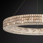 Crystal Glass Spiridon Round Chandelier 32 44 59 For Dinning Room