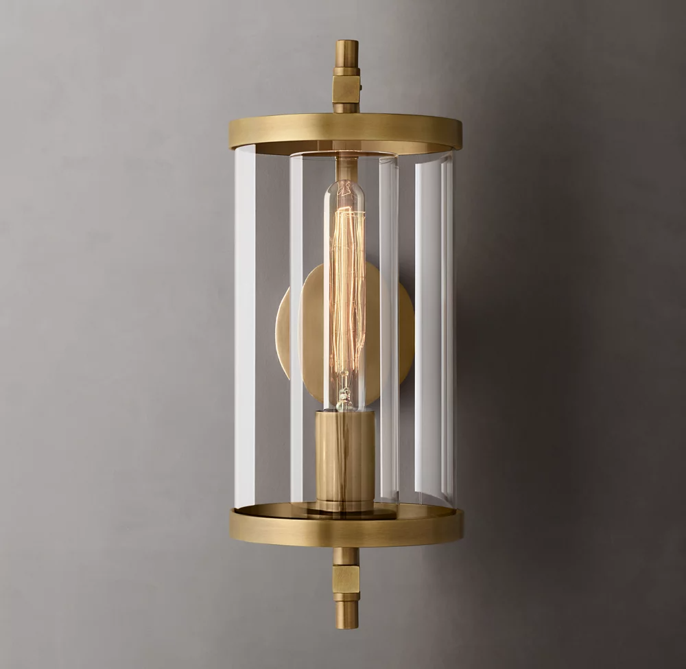 Devaux Round Wall Sconce 16H