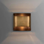 Domy Brass Wall Sconce 8-konalight