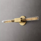 Cannele Double Head Candlestick Wall Sconce