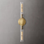 Cannele Double Head Candlestick Wall Sconce