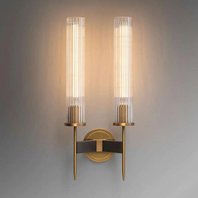 Graman Double Wall Sconce For Bedroom-konalight