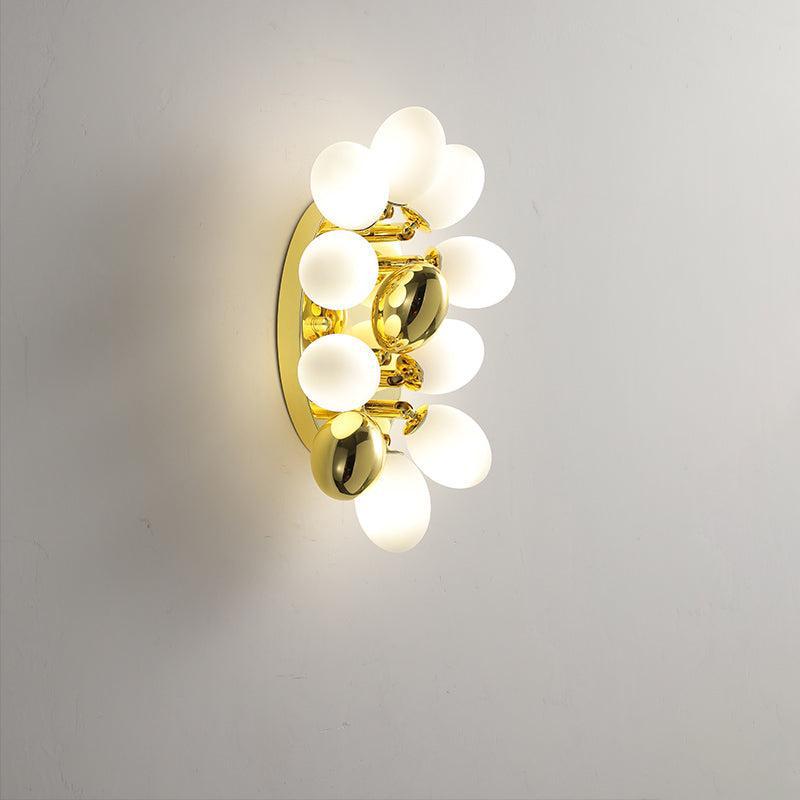 Modern Grape Art Wall Sconce