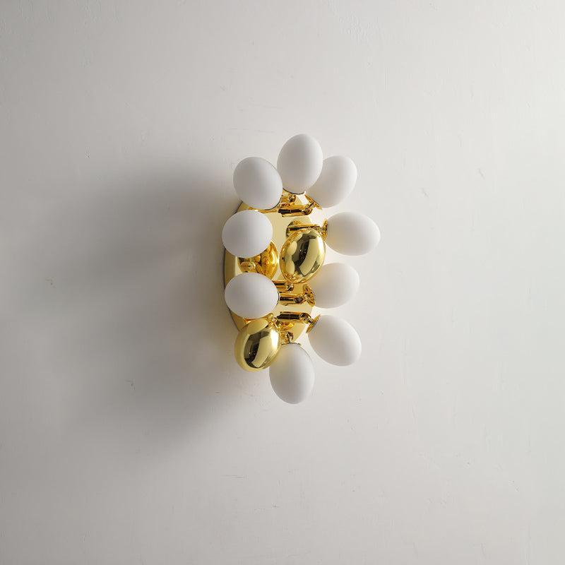 Modern Grape Art Wall Sconce