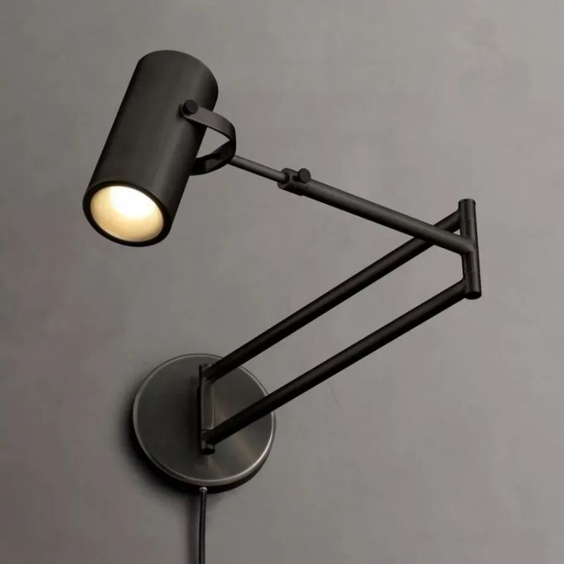 Jotina Swing-arm Sconce For Livingroom-konalight