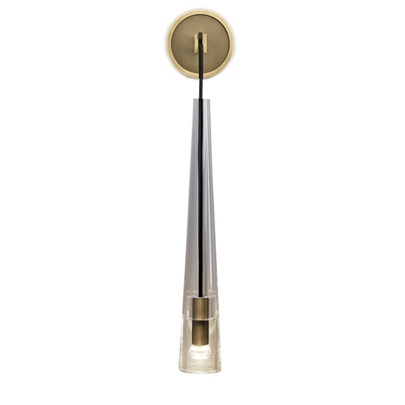 Yagern Crystal Long Wall Sconce