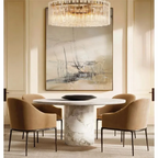 Lattice Glass Round Chandelier 37