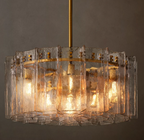Lattice Glass Round Chandelier 37
