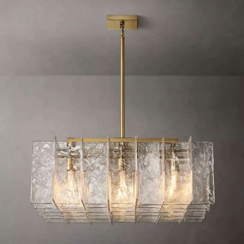 Lattice square chandelier 37