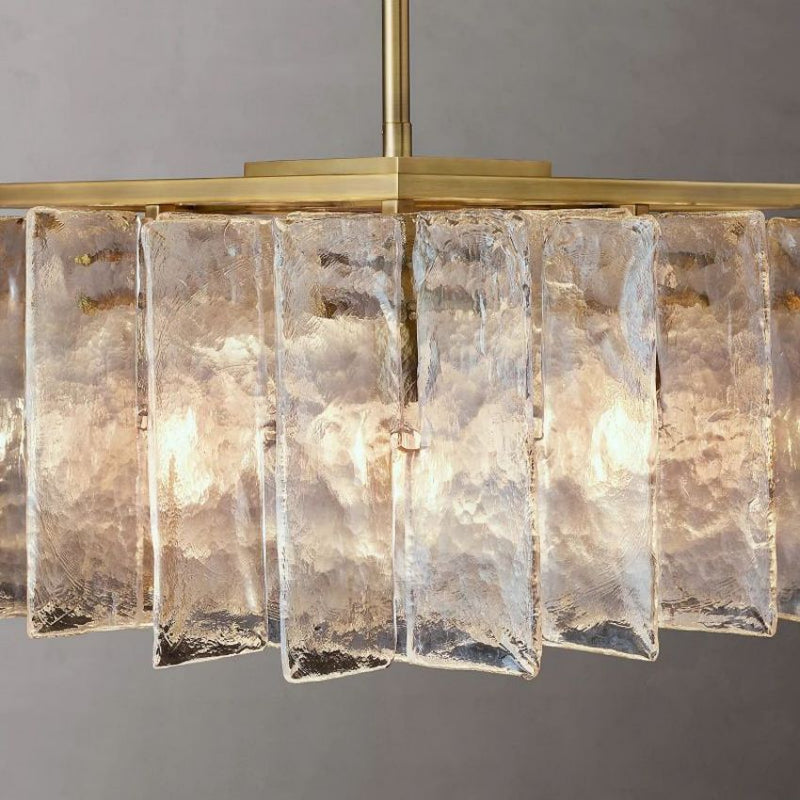 Lattice square chandelier 37