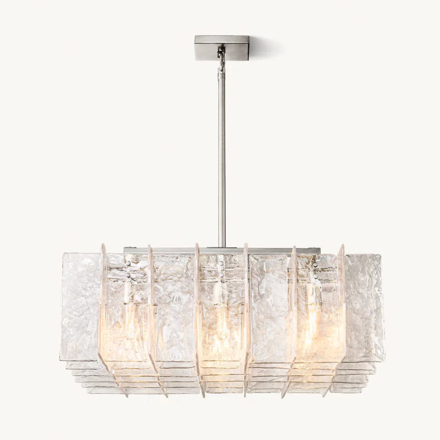 Lattice square chandelier 37