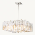 Lattice square chandelier 37