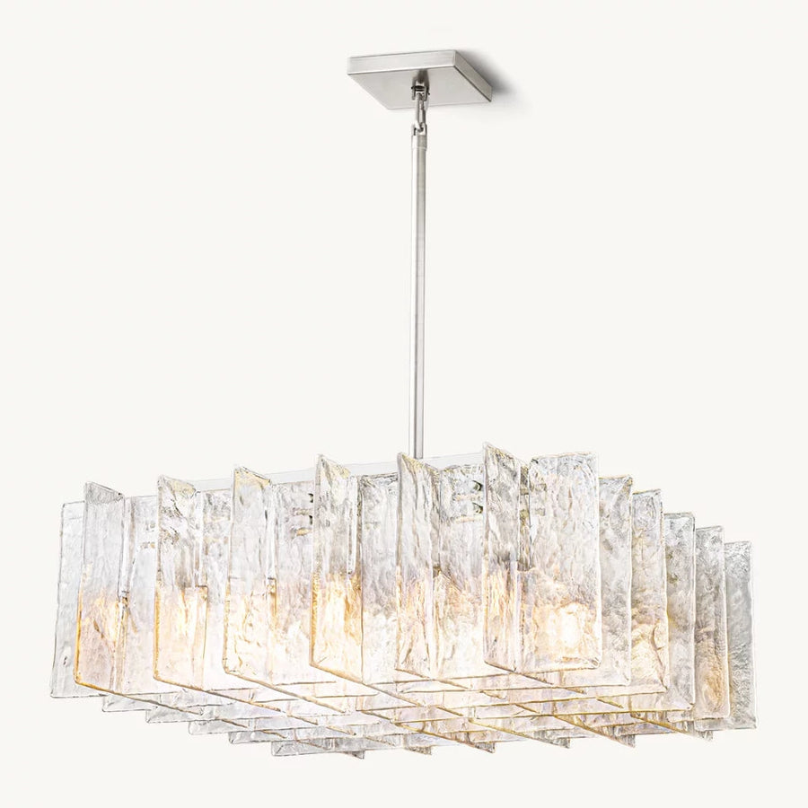 Lattice square chandelier 37