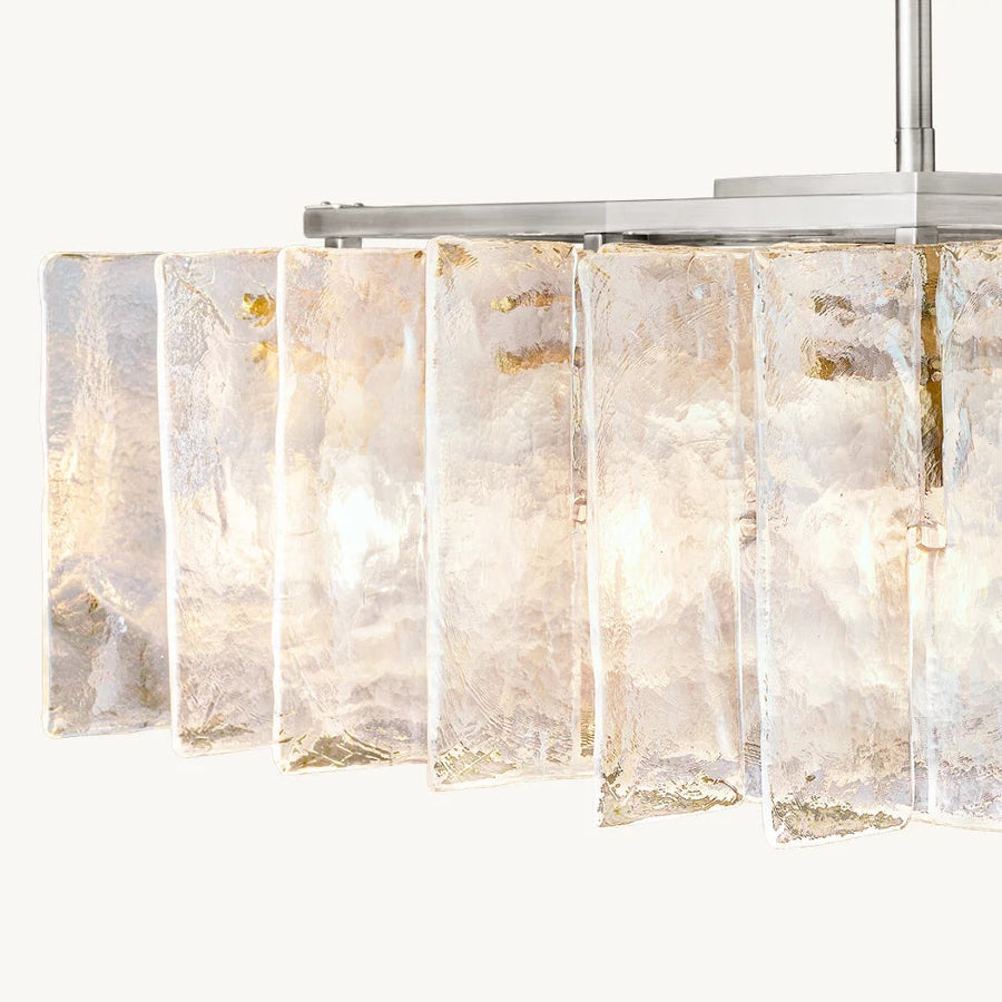 Lattice square chandelier 37