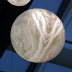 Dome Art Marble Modern Wall Sconce