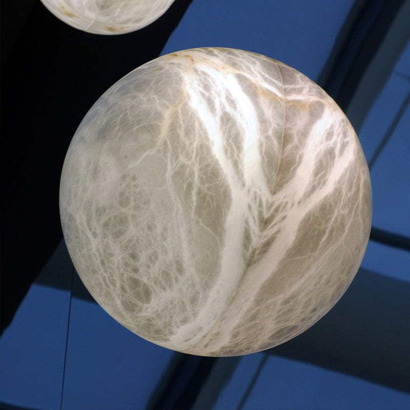 Dome Art Marble Modern Wall Sconce