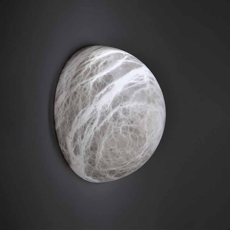 Dome Art Marble Modern Wall Sconce