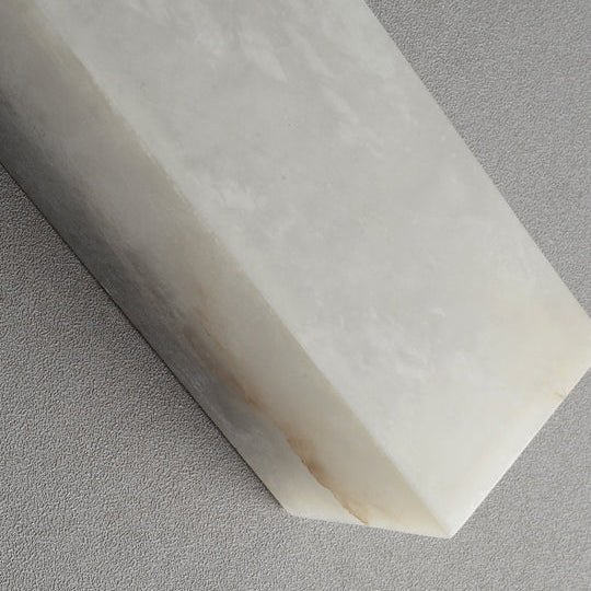 Simple Alabaster  Wall Sconce