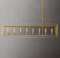 Michael Beck Rectangular Chandelier 72 For Living Room-konalight