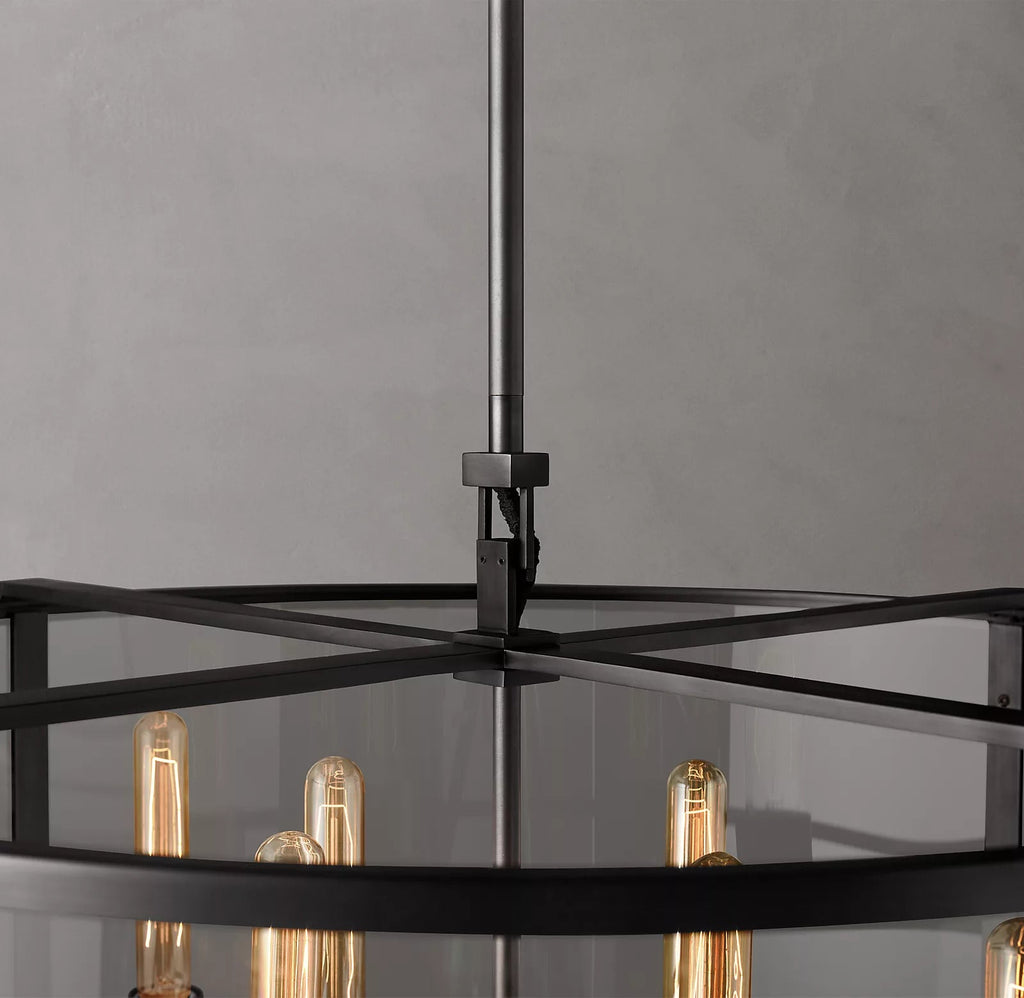 Michael Beck Round Chandelier 33 For Living Room