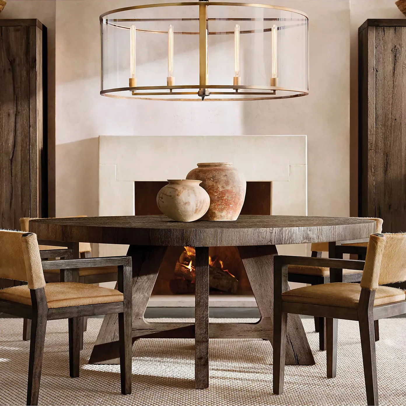 Michael Beck Round Chandelier 33 For Living Room