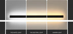 Minimalist long bar wall light