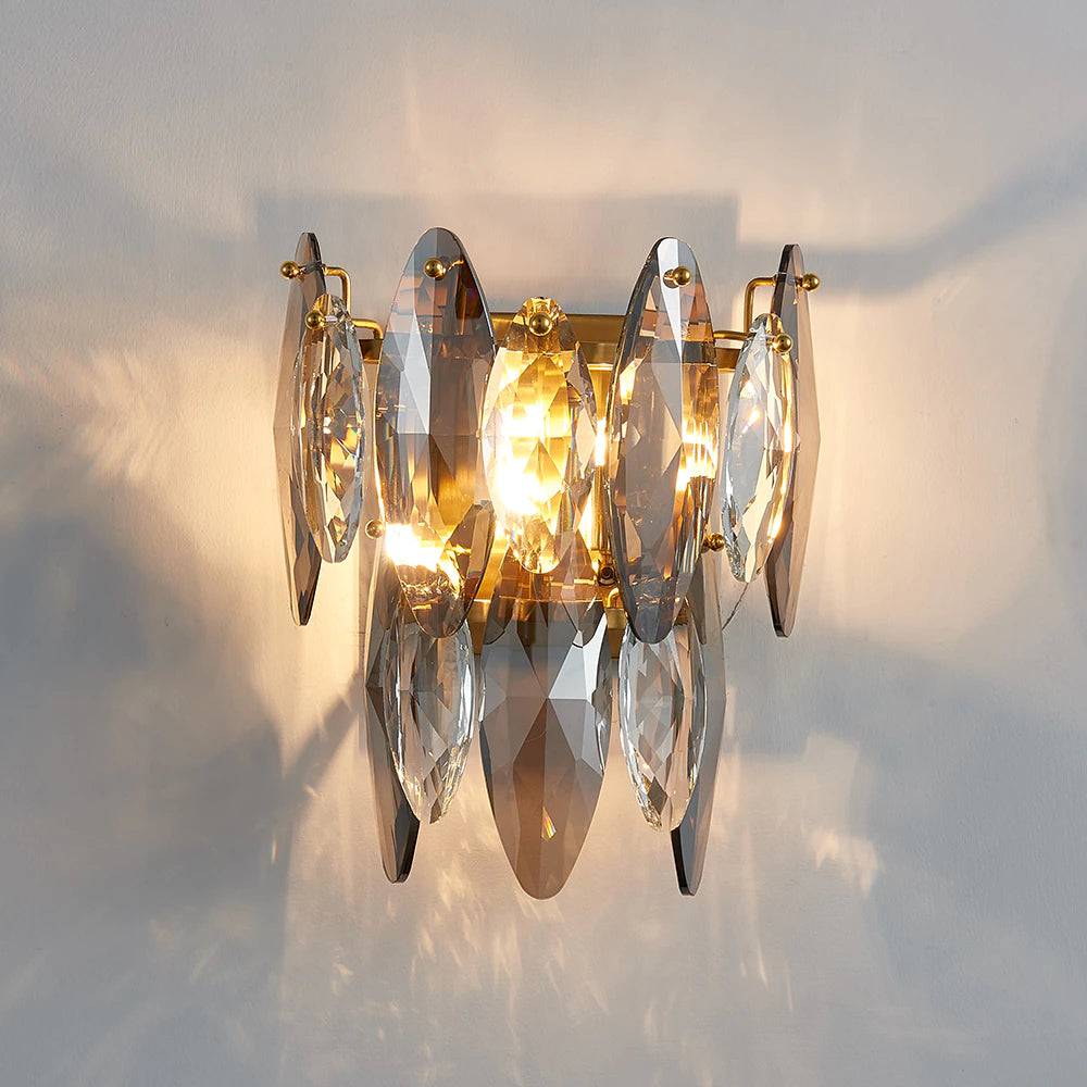 Scale Crystal Wall Sconce