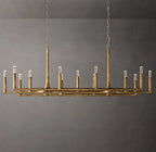 Thaddeus Linear Chandelier 72 13-Lights For Living Room