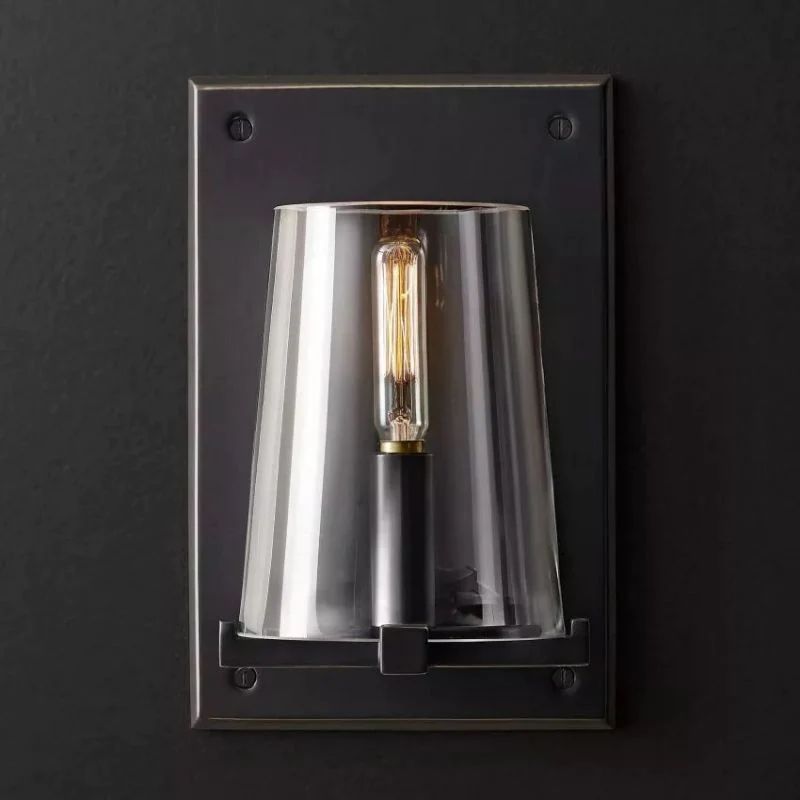 Trophy Glass Wall Sconce For Bedroom